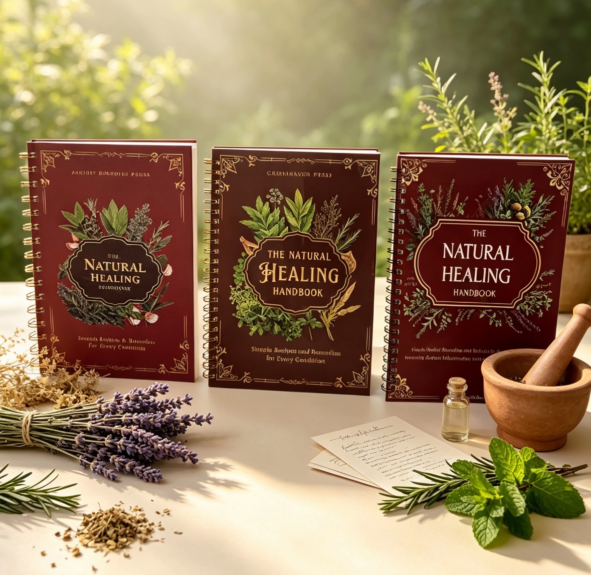 Herbal Holistic Wellness - Руководство по естественным методам лечения, трехверсионное