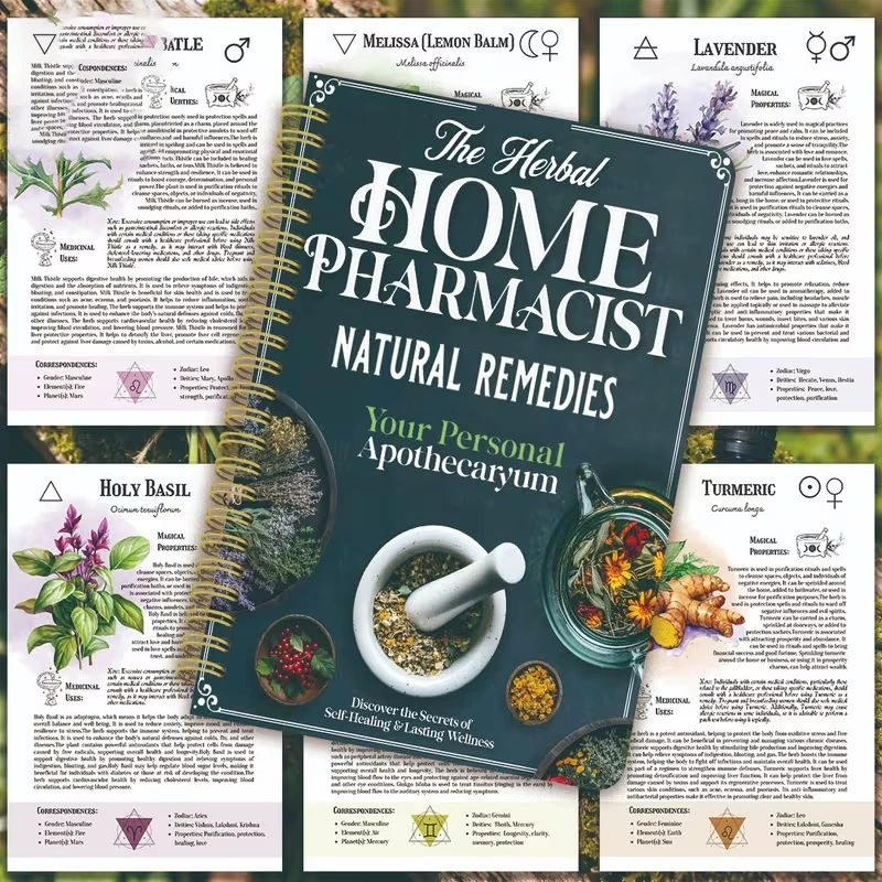 Herbal Holistic Wellness - Домашний фармацевт: Книга о натуральных средствах,