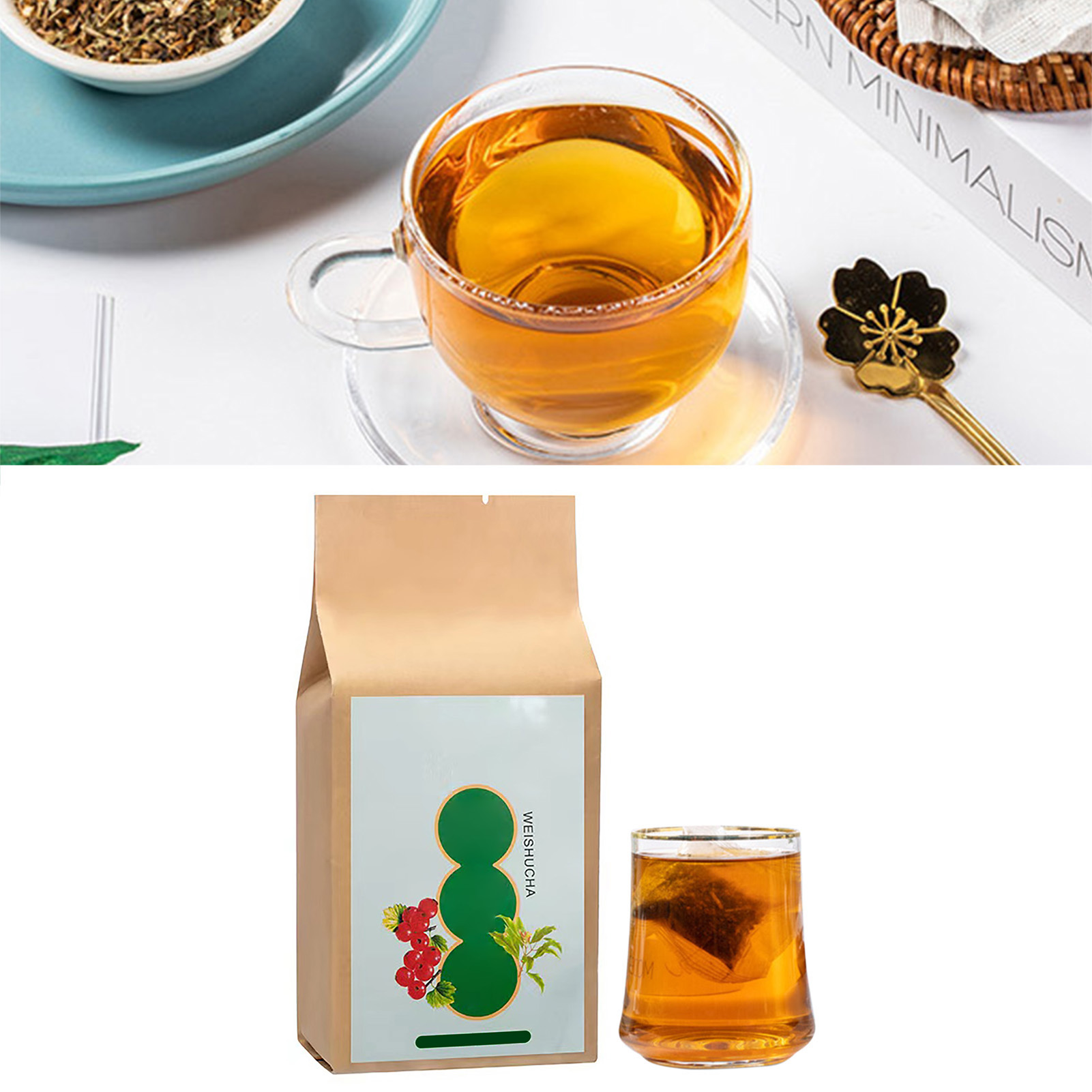 30 индивидуальных пакетиков ча – обзор и цена Herbal Tea For Wellness