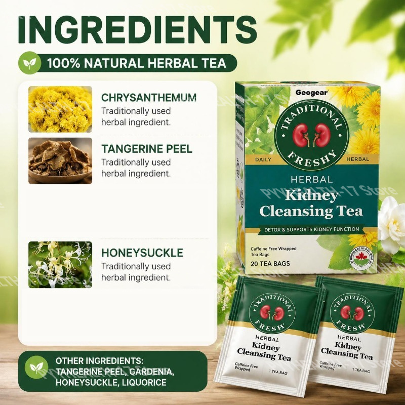 Травяной чай Googeer в пакетик – обзор и цена Herbal Tea For Wellness